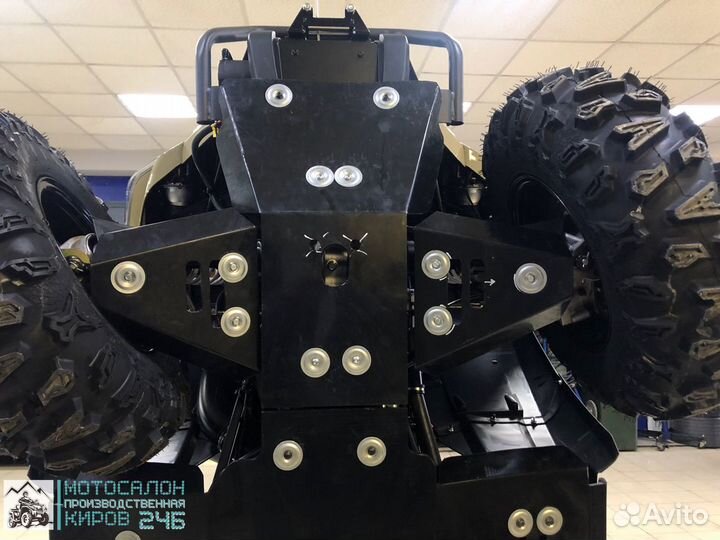 Защита днища на Linhai-Yamaha 550