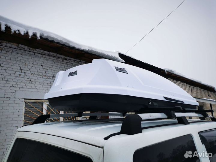Автобокс Way-box 700 литров белый