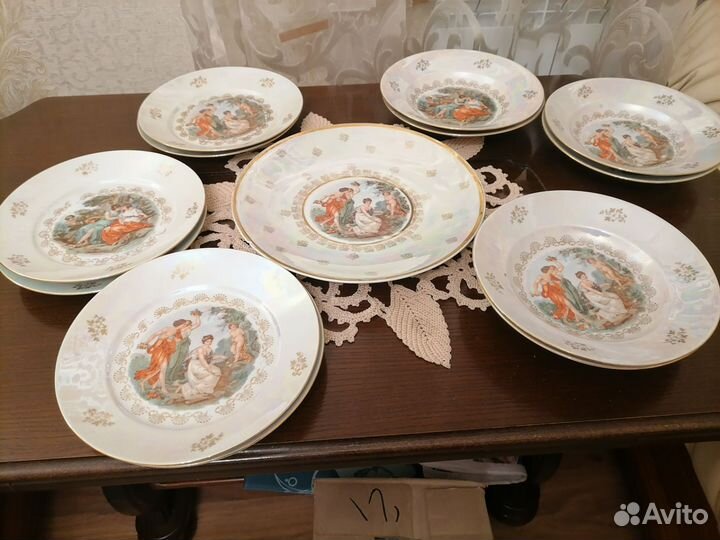 Чайный сервиз лфз. Сервиз Мадонна. Тарелки