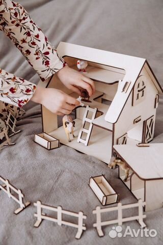 Кукольный домик ферма