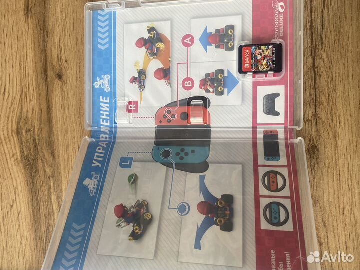 Картридж switch Mario kart 8 deluxe