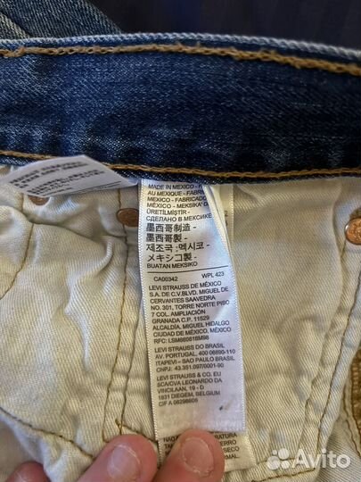 Levis 501 W33 L32