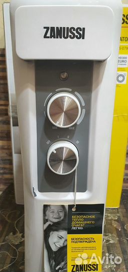 Новый масляный обогреватель Zanussi 1500 Ватт