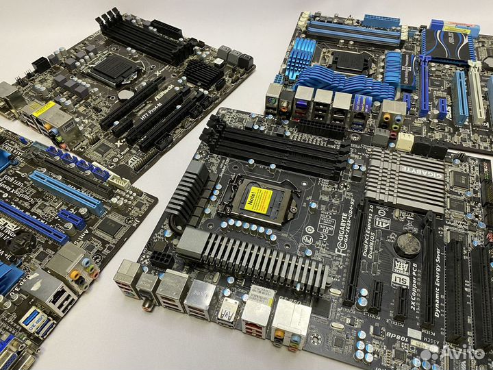 Материнские платы asus, gigabyte, asrock, msi