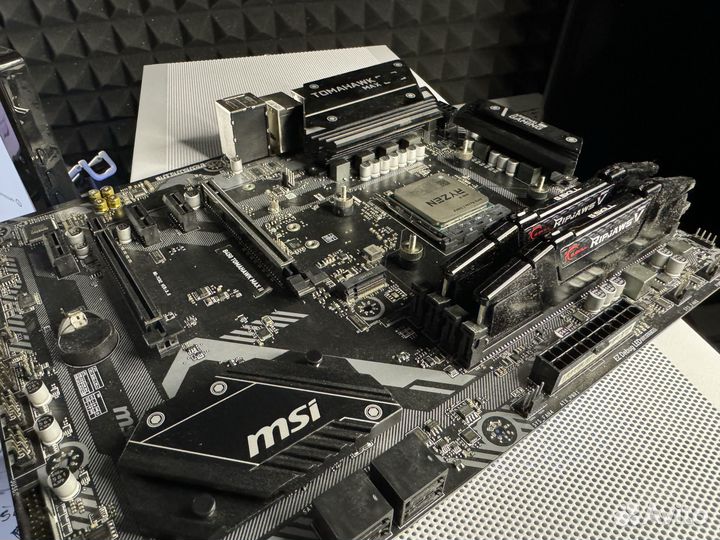 Комплект Ryzen 5 5600x + MSI B450 Tomahawk MAX II