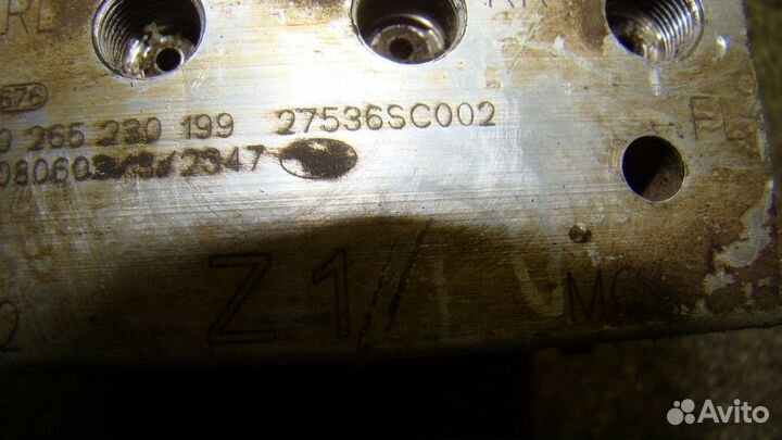 Блок ABS (насос) Subaru Forester III (SH) 2009-20