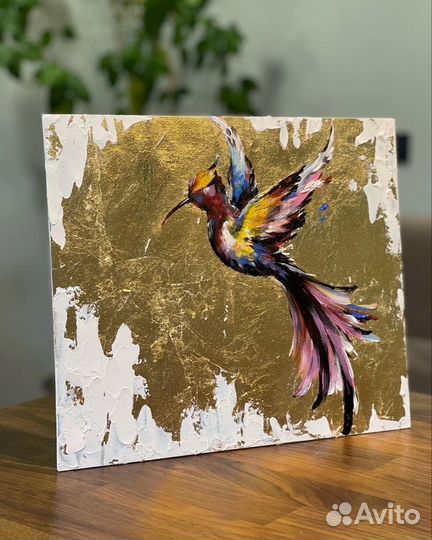 Мастер-класс по интерьерной живописи с поталью