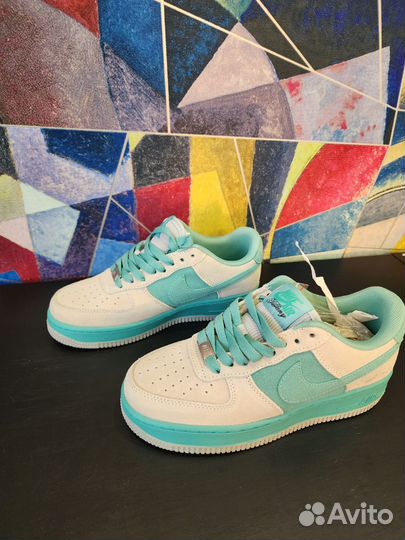 Кроссовки Nike Air Force 1 Tiffany