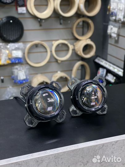 Светодиодные BI-LED в фары Камаз Компас 9 и 12 120