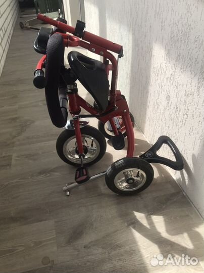 Детский трехколесный велосипед складной