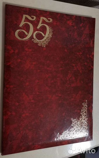 Папка для документов A4 55 лет