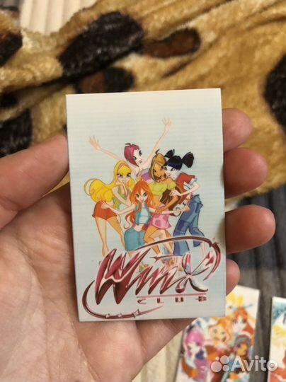 Наклейки winx