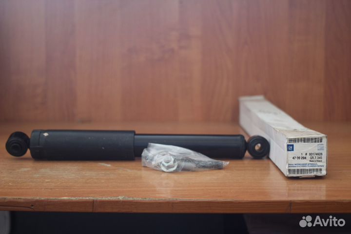 Амортизатор задний opel agila