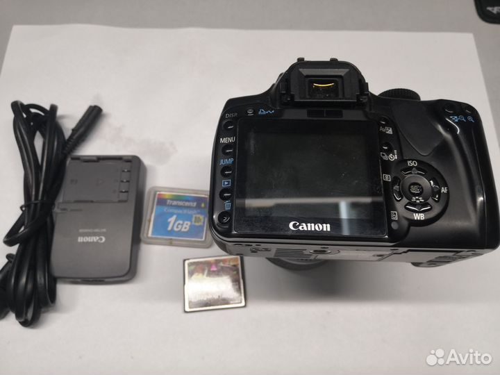 Зеркальный фотоаппарат canon EOS 400D