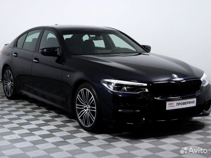 BMW 5 серия 2.0 AT, 2018, 130 000 км