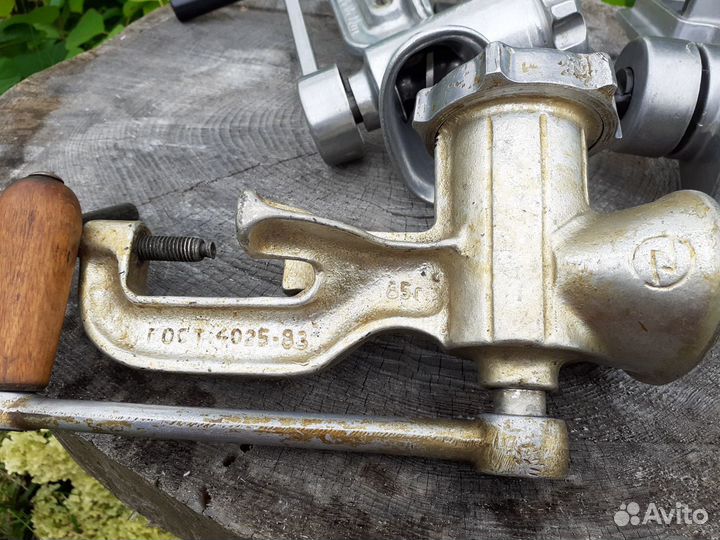 Мясорубка ручная механическая СССР 1985г