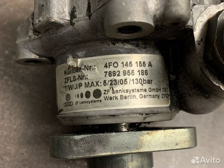 Насос гур Audi A6 C6 2004-2011