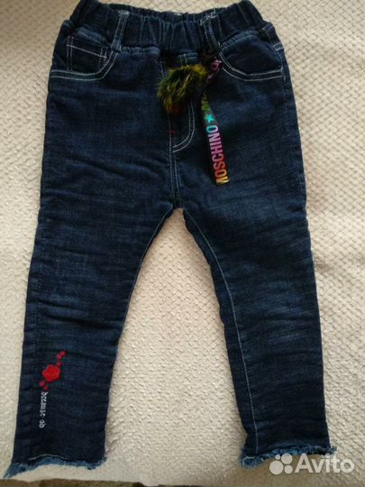 Джинсы тёплые