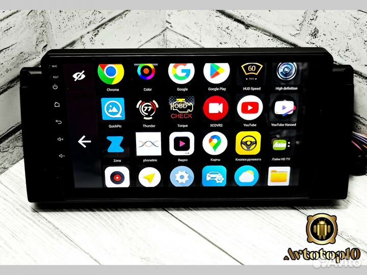 Магнитола 2 DIN BMW E 39/E53/X5