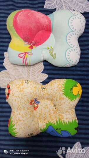 Подушка для новорожденных новая