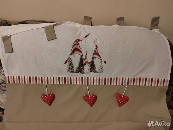 Новогодняя штора Bonprix новая