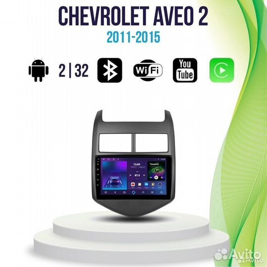 Магнитола Chevrolet Aveo 2 TS7Pro 2/32 Android