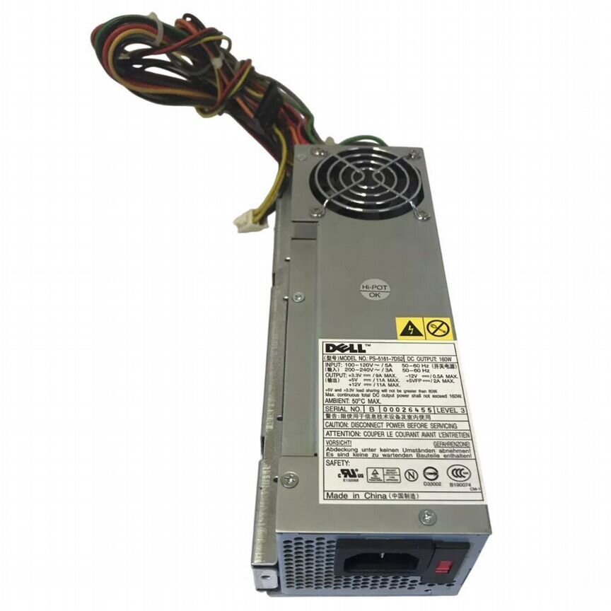 [PS-5161-7DS2] Блок Питания Dell 160w Ps-5161-7ds2