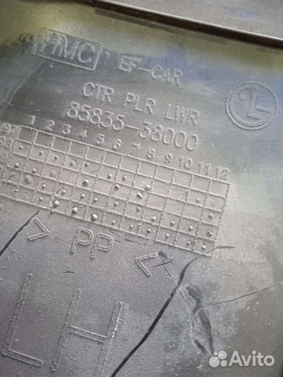 Накладка средней стойки Hyundai Sonata 4 EF Хендай