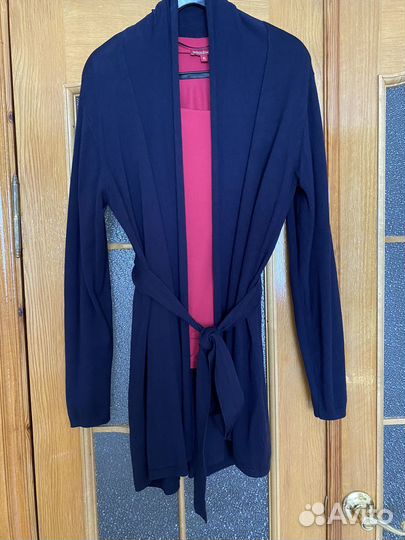 Кардиган новый синий р52