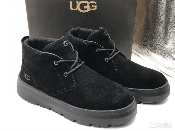 Ботинки Мужские Ugg Burleigh Chukka Black