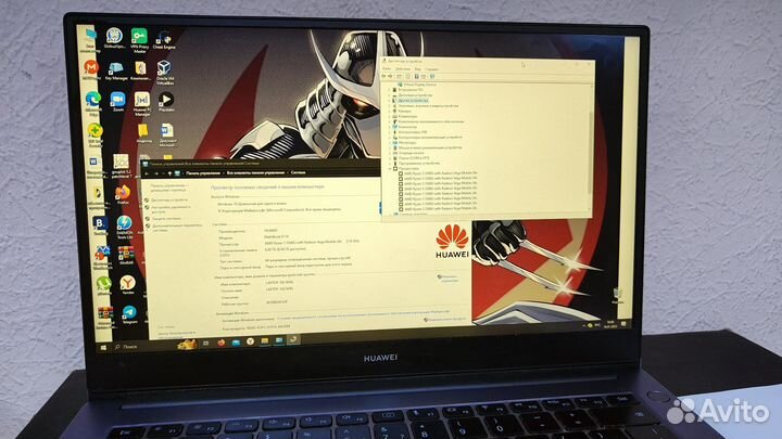 Ультрабук Huawei D14 512SSD/Ryzen 5/vega 8/8озу