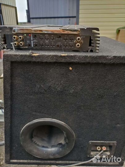 Сабвуфер и усилитель