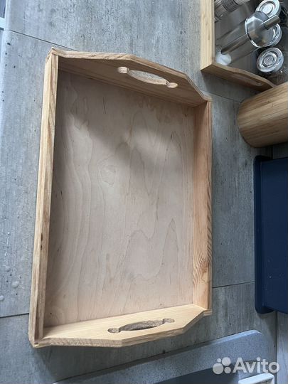 Поднос деревянный