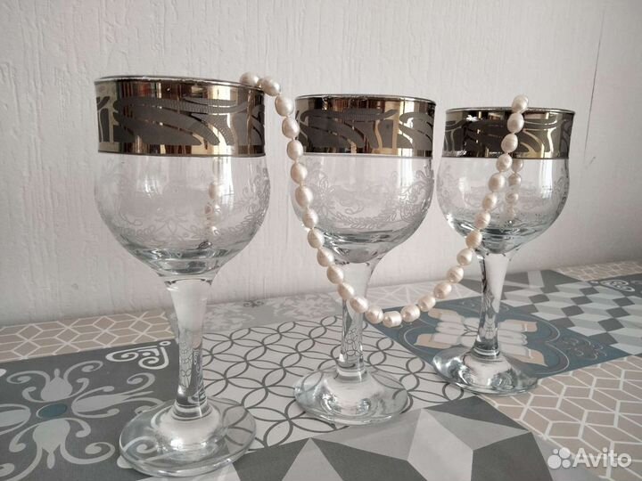 Хрустальные фужеры