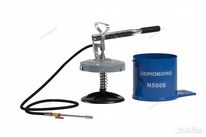 Установка ручная/густых смазок.8л.nordberg N5008