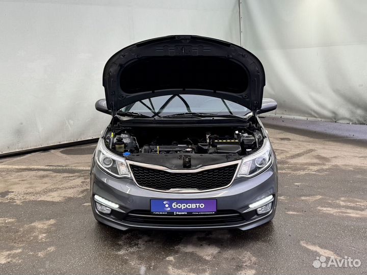 Kia Rio 1.6 AT, 2016, 88 471 км