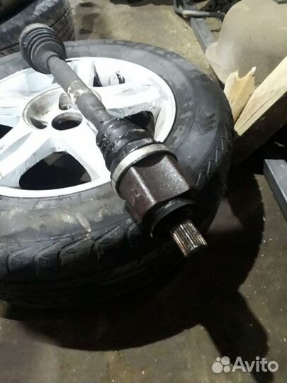 Привод левый рено сценик 2 АКПП+