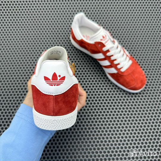 Кроссовки Adidas Gazelle Power Red White