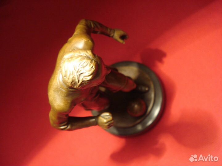 Статуэтка СССР Футболист Бронза 1967 Футбол Игра