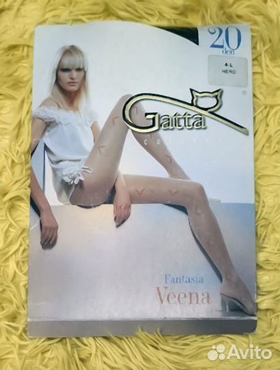 Фантазийные колготки Gatta Veena 4-L