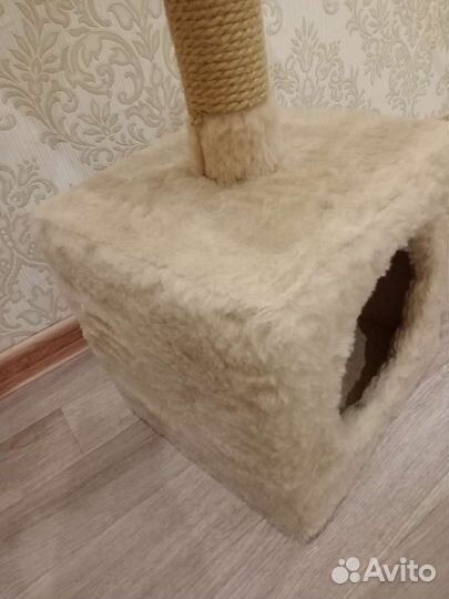 Новый домик с когтеточкой