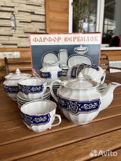 Сервиз чайный СССР фарфор