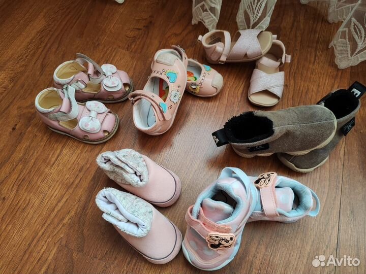 4) Обувь для девочки, размер 19 (11, 5 -12).) см