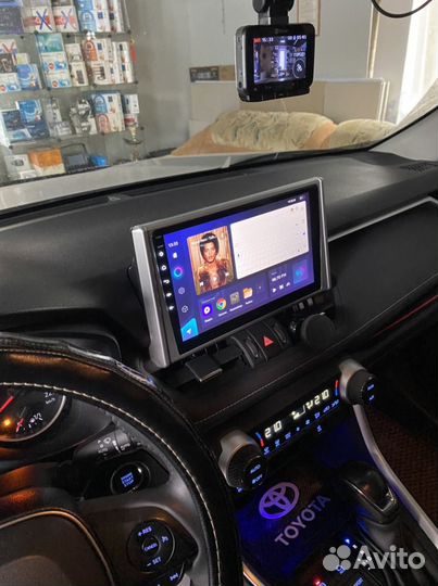 Android магнитола на а/м Toyota RAV 4 2019+