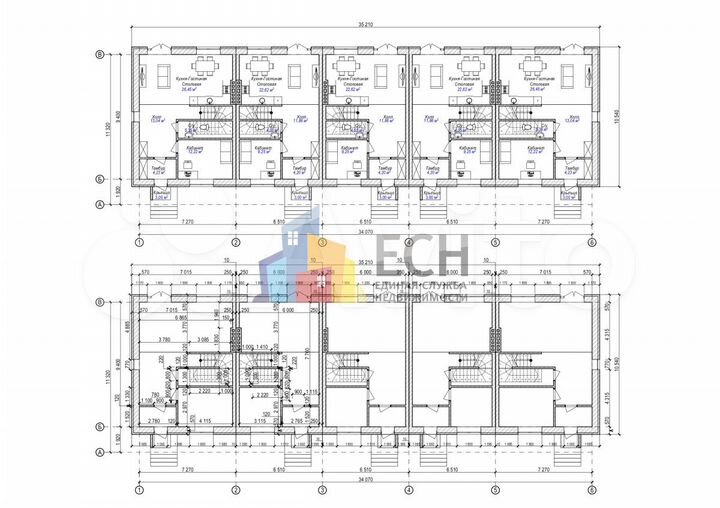 Таунхаус 110 м² на участке 1,7 сот.