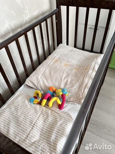 Детская кровать-качалка пр-во Красная звезда