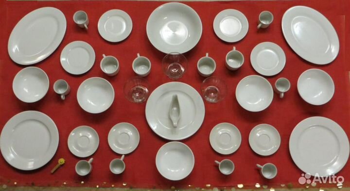 Посуда сервиз набор новый / рассмотрю обмен
