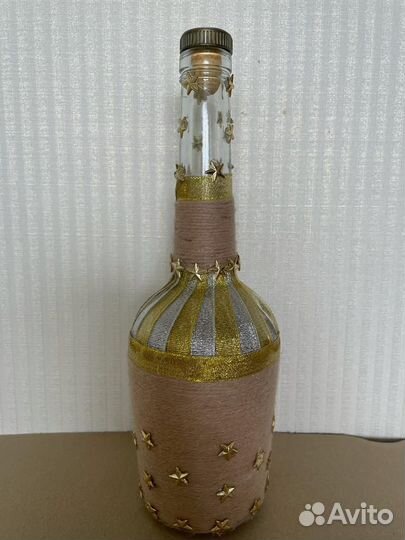 Бутылка интерьерная