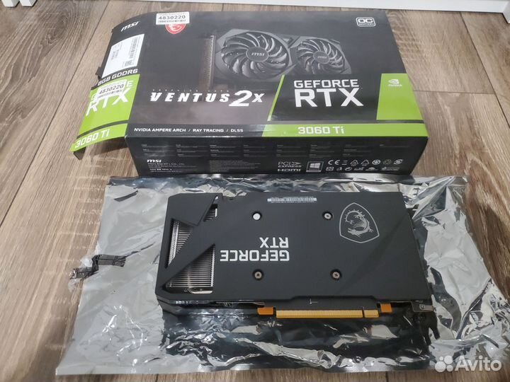 Видеокарта msi rtx 3060ti