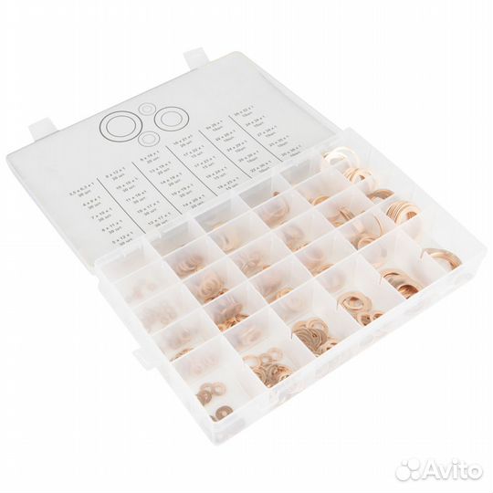 Набор медных шайб 580 штук